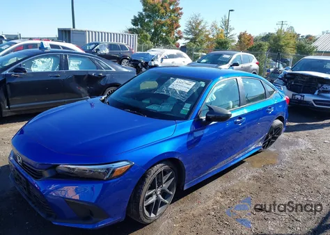 2024 Honda Civic Sport z USA, uszkodzony, nr VIN 2HGFE2F59RH570096